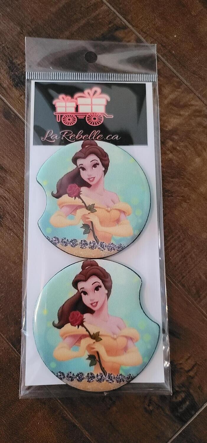 2 SOUS VERRES POUR VOITURE POUR LES BOISSONS