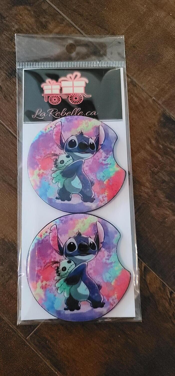 2 SOUS VERRES POUR VOITURE POUR LES BOISSONS