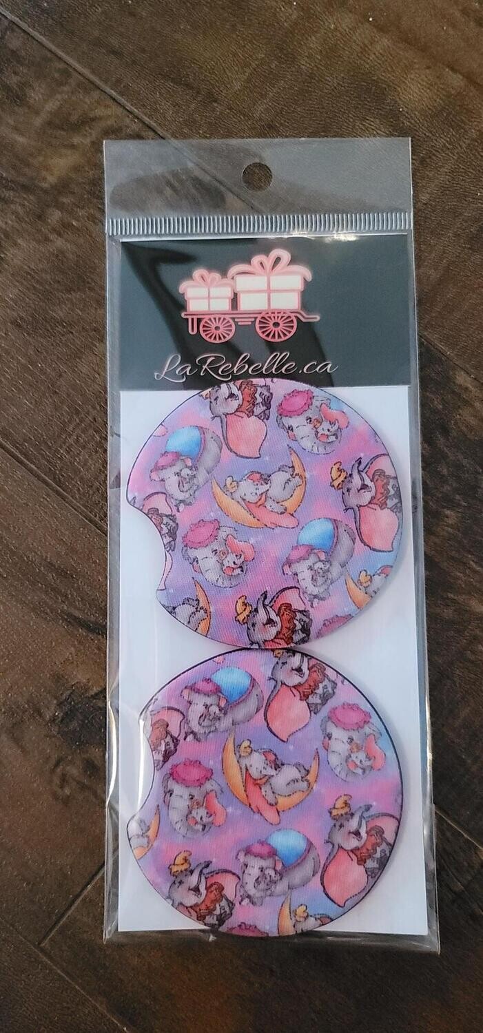 2 SOUS VERRES POUR VOITURE POUR LES BOISSONS
