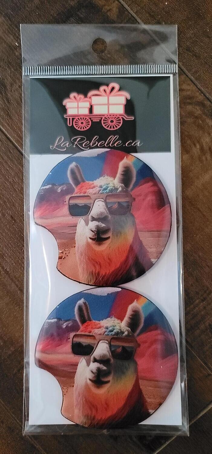 2 SOUS VERRES POUR VOITURE POUR LES BOISSONS