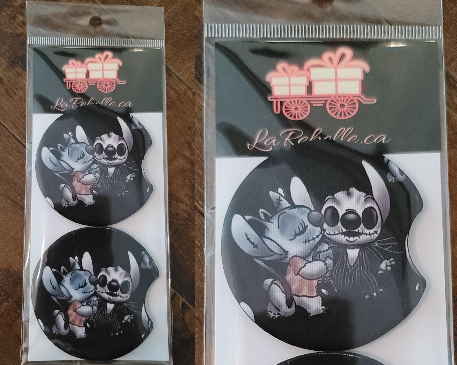2 SOUS VERRES POUR VOITURE POUR LES BOISSONS
