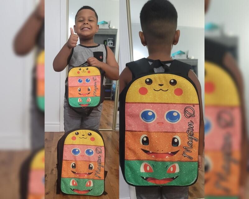 NOS DUO SAC À DOS (17po)  ET SAC À LUNCH