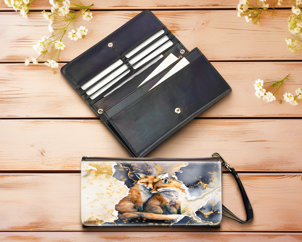 PORTEFEUILLE POUR FEMME EN SIMILI CUIR