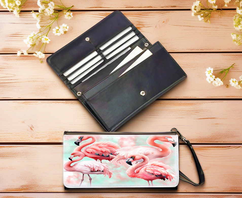 PORTEFEUILLE POUR FEMME EN SIMILI CUIR