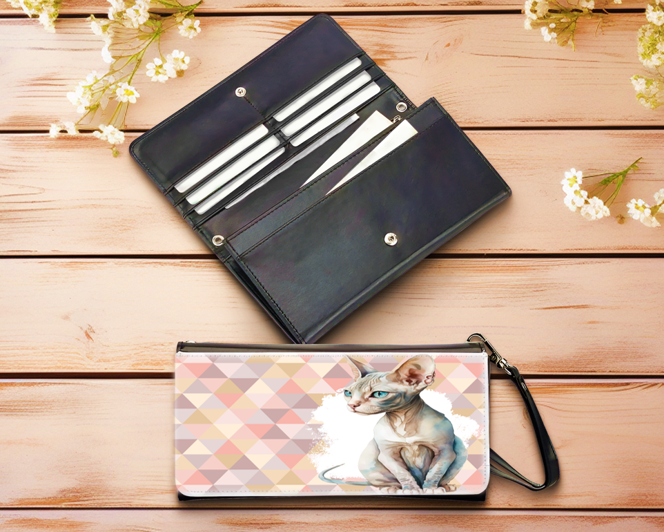 PORTEFEUILLE POUR FEMME EN SIMILI CUIR