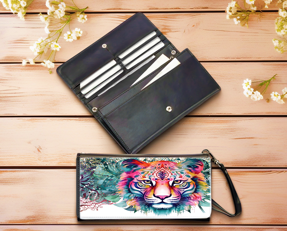 PORTEFEUILLE POUR FEMME EN SIMILI CUIR