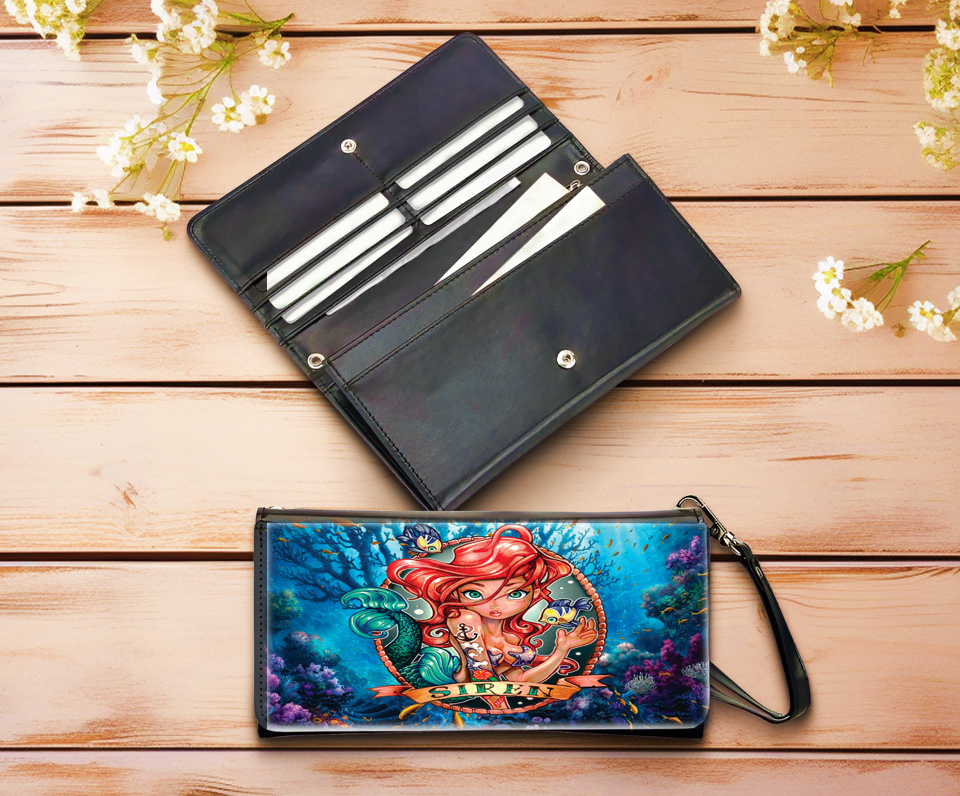 PORTEFEUILLE POUR FEMME EN SIMILI CUIR