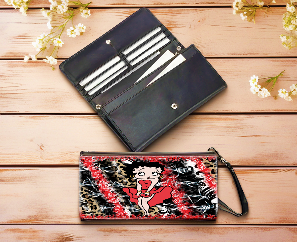 PORTEFEUILLE POUR FEMME EN SIMILI CUIR
