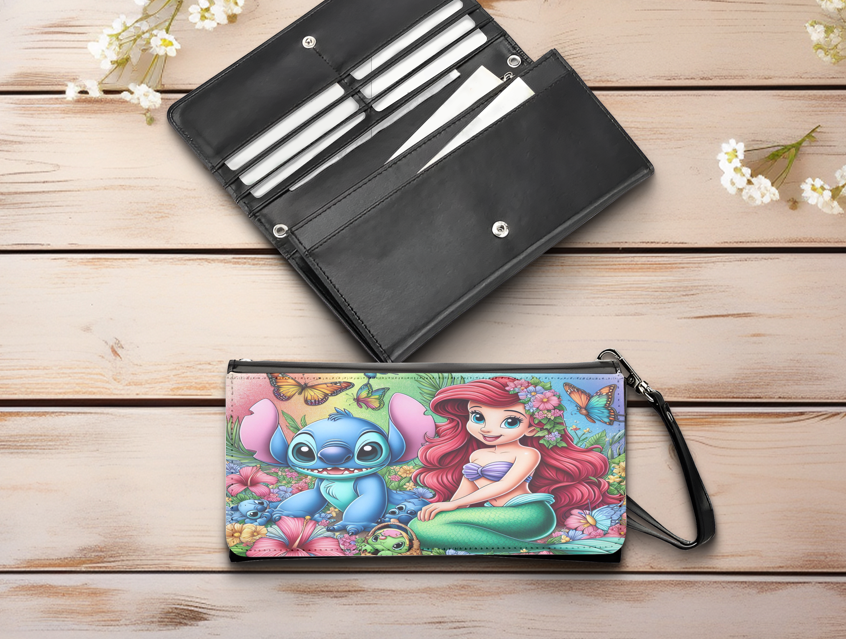 PORTEFEUILLE POUR FEMME EN SIMILI CUIR