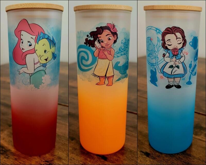 COLLECTION PRINCESSES-VERRE GIVRÉ 25oz