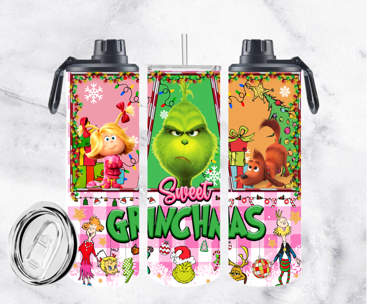 COLLECTION GRINCH (2 COUVERCLES, UN ANTI-FUITE ET UN COULISSABLE)