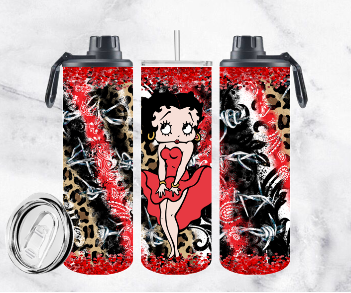 COLLECTION BETTY BOOP  (2 COUVERCLES, UN ANTI-FUITE ET UN COULISSABLE)