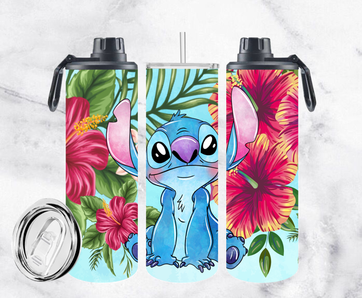 BOUTEILLE ISOTHERME 20oz AVEC 2 COUVERCLES