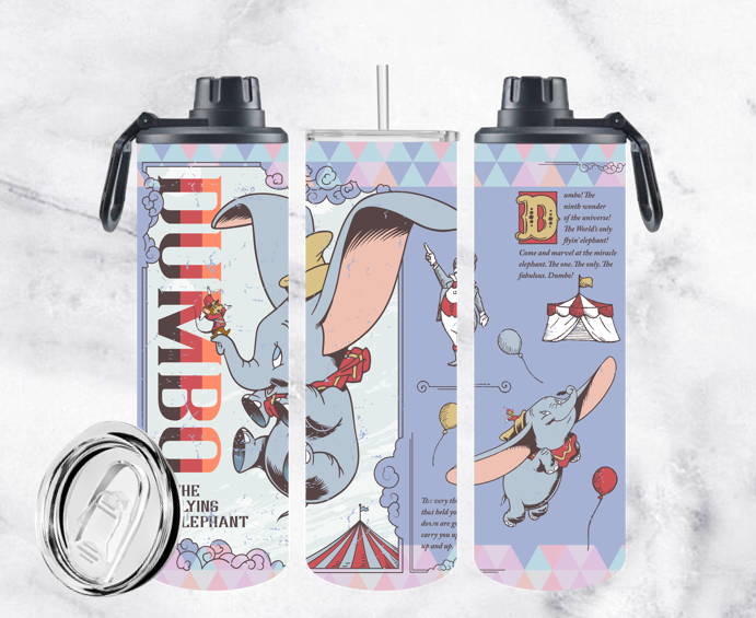 BOUTEILLE ISOTHERME 20oz AVEC 2 COUVERCLES