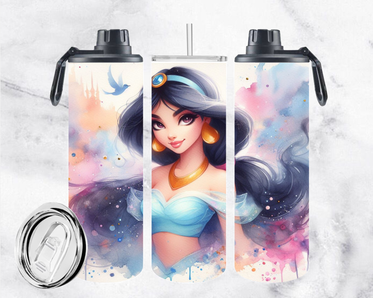 BOUTEILLE ISOTHERME 20oz AVEC 2 COUVERCLES