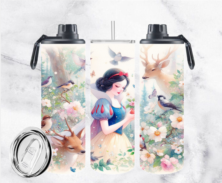 COLLECTION PRINCESSES ET VILAINES  (2 COUVERCLES, UN ANTI-FUITE ET UN COULISSABLE)