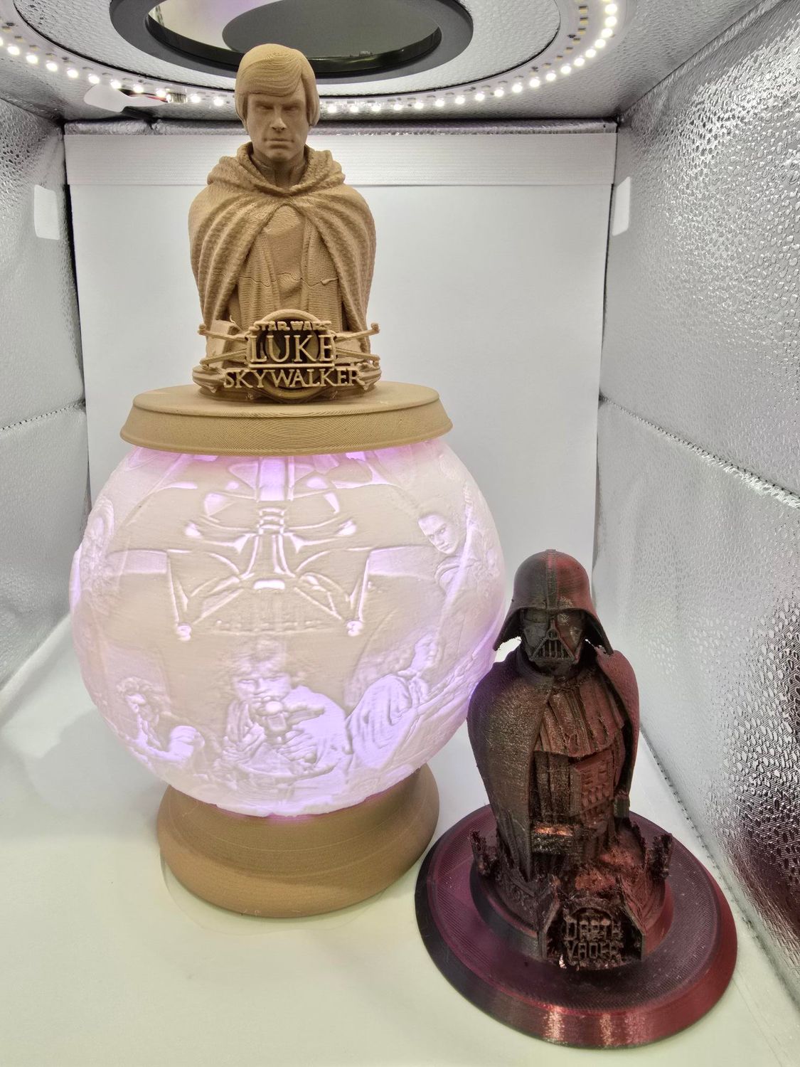 BOULE LUMINEUSE 15cm de diamètre STAR WARS
