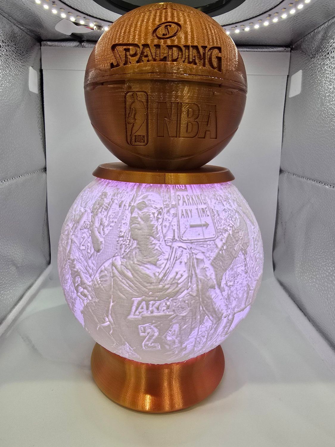BOULE LUMINEUSE 15cm de diamètre JORDAN/KOBE