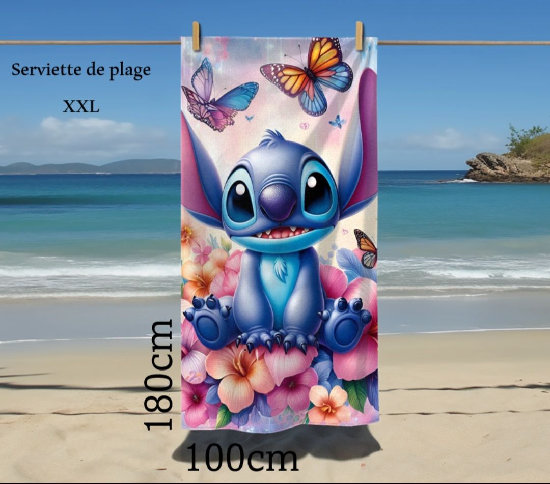 SERVIETTE XXL MICROFIBRE ( 100x180cm )