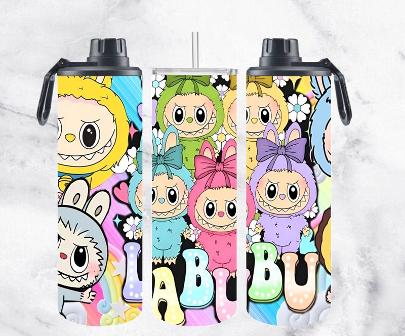 COLLECTION LABUBU (2 COUVERCLES, UN ANTI-FUITE ET UN COULISSABLE)