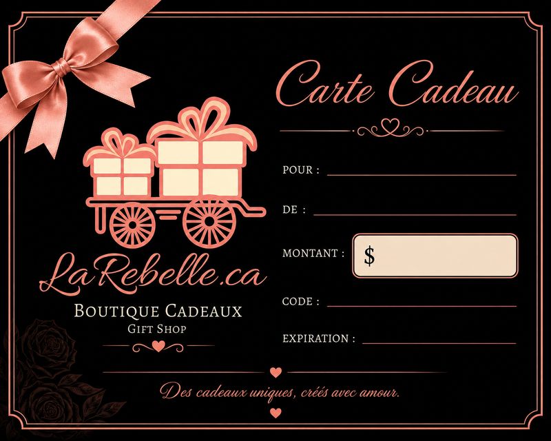 CARTE CADEAU NUMÉRIQUE