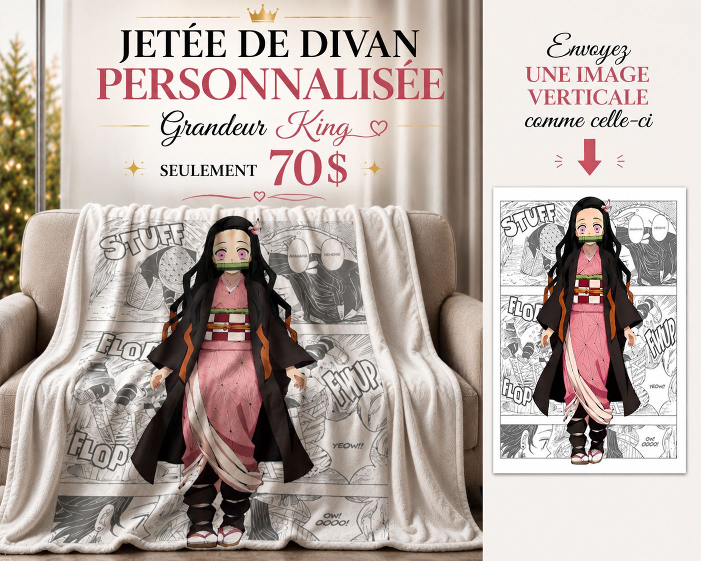 PERSONNALISEZ VOTRE DOUDOU DOUCE EN FLANELLE (Fin août)