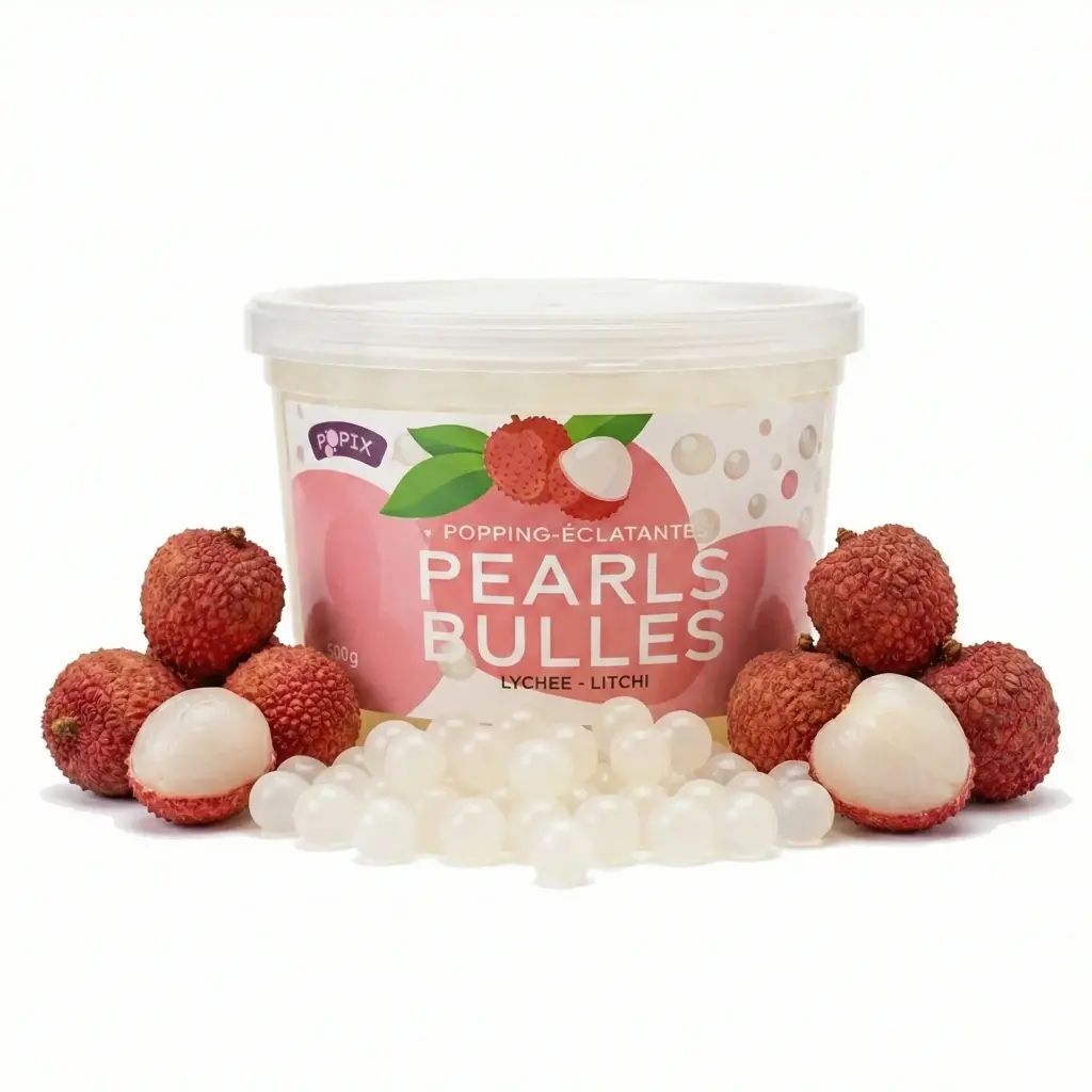 BULLES ÉCLATANTES LITCHI (500g)