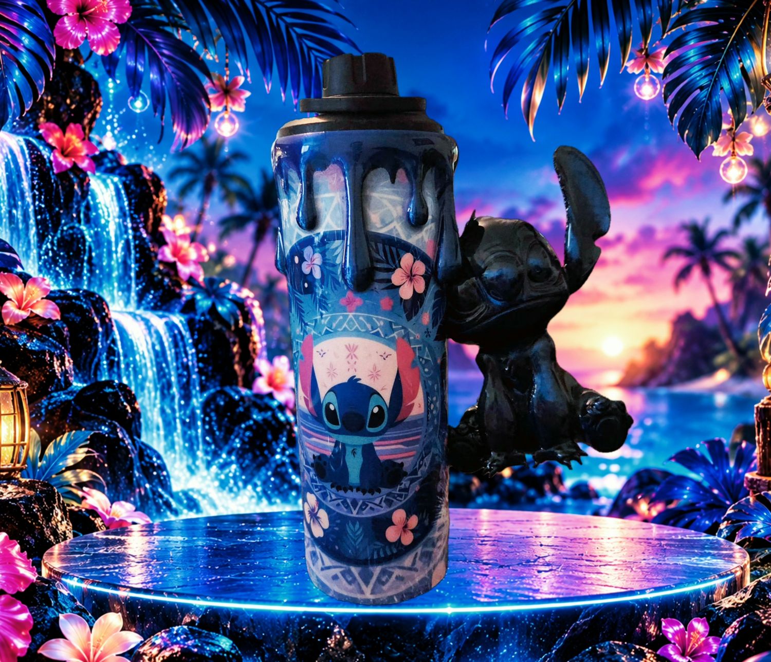 BOUTEILLE ARTISTIQUE STITCH