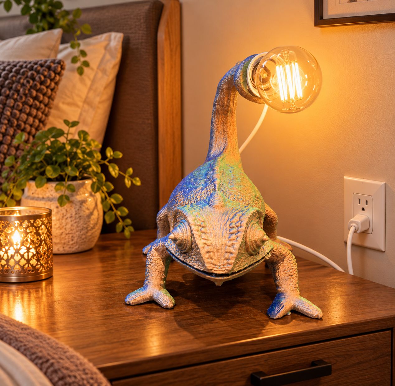 Lampe caméléon