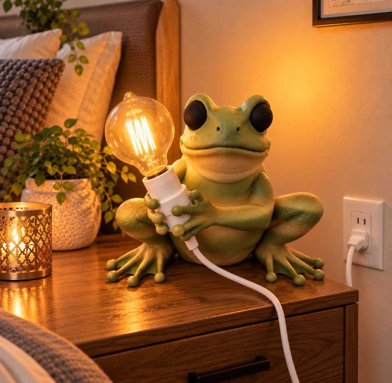 Lampe grenouille