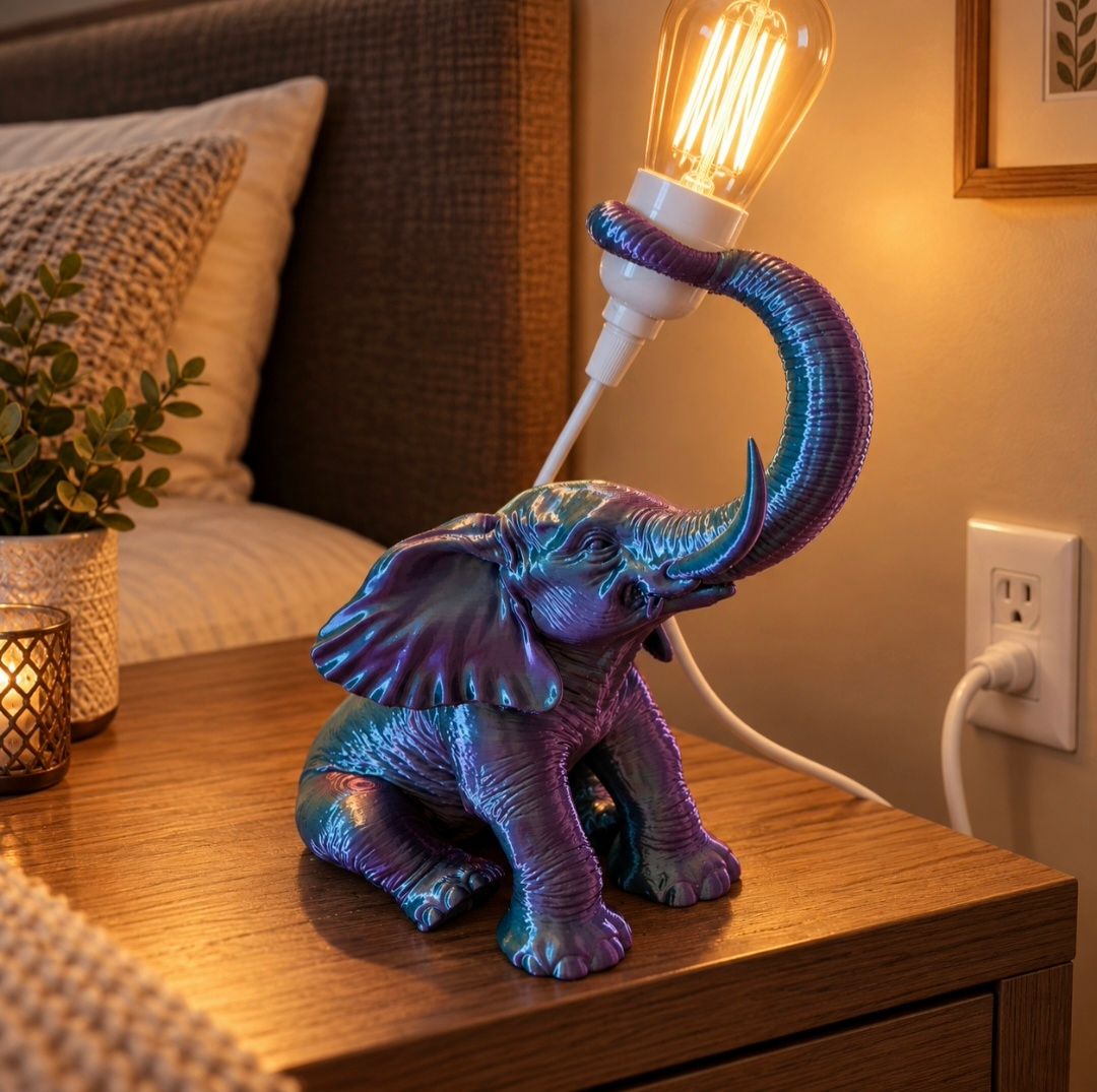 Lampe éléphant
