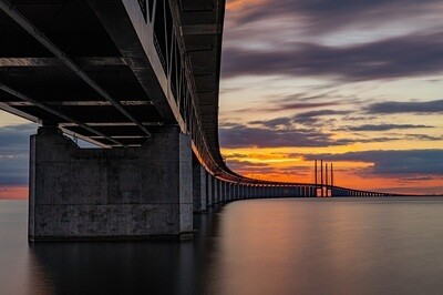 Öresundbrücke | Limitierte Fotoprodukte