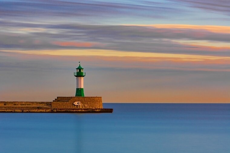 Morgens in Sassnitz