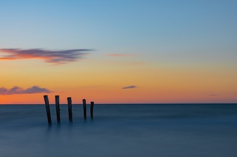 Abendstimmung an der Ostsee