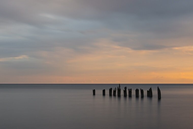 Morgens an der Ostsee