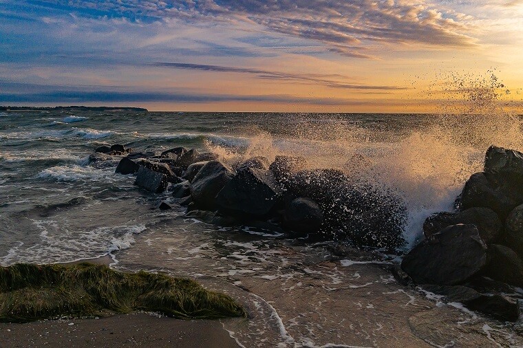 Morgens am Oststrand