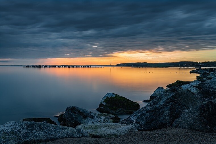 Abendstille am Bodden