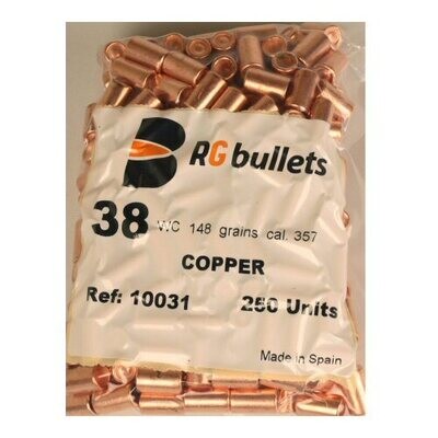 Kogelkoppen RG Bullets .357 WC 148 grain (250)