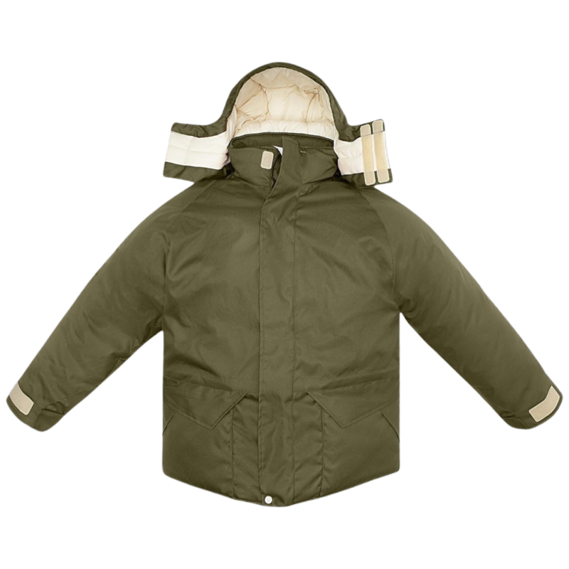 Military Green Biggie (Green/Cream)