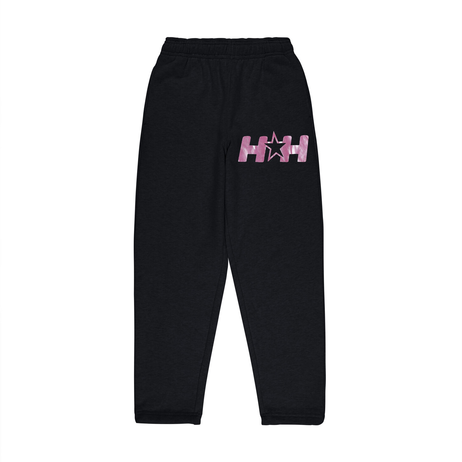HH Star Sweatpants (Black/Metallic Pink)