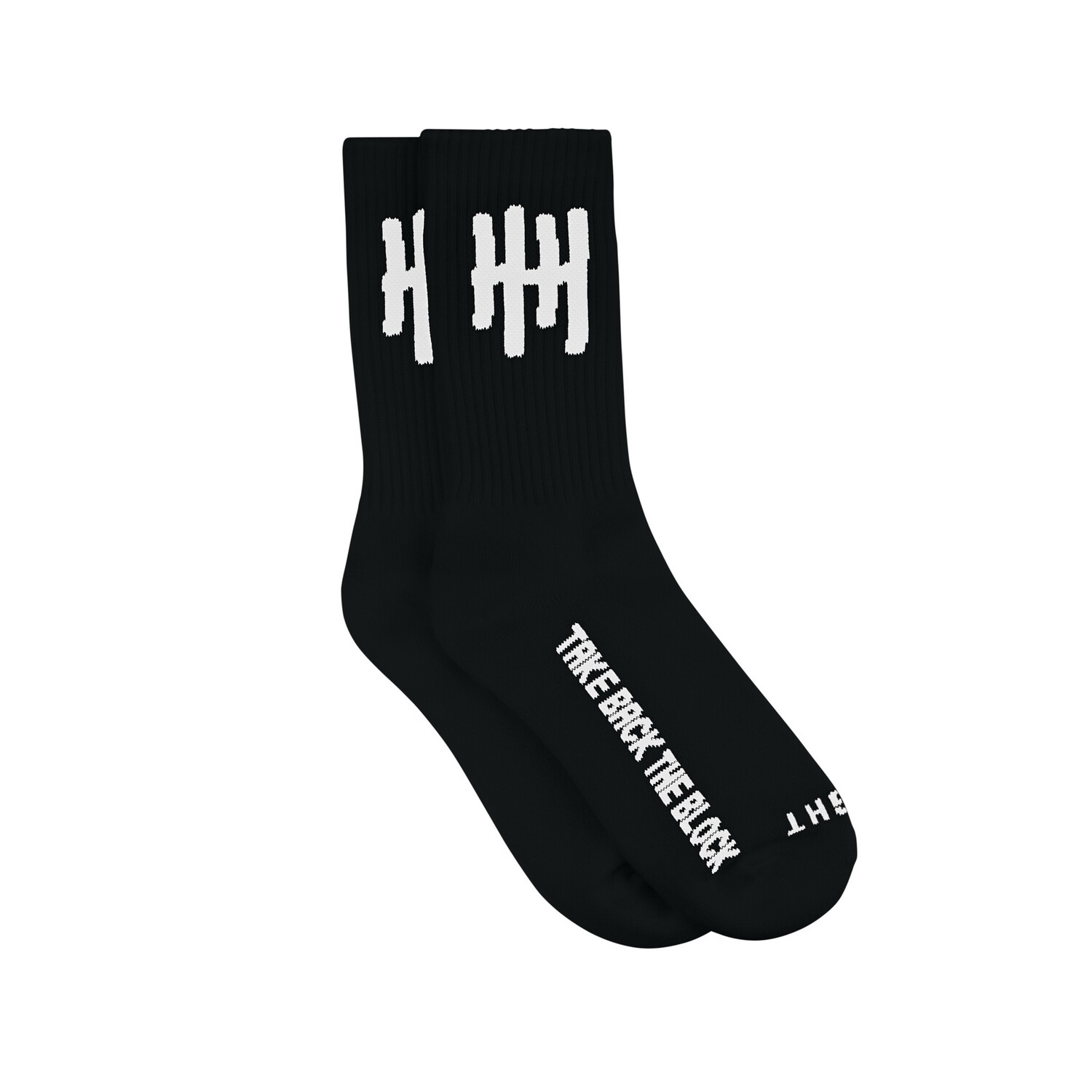 HH OG Logo Socks (Black/White)