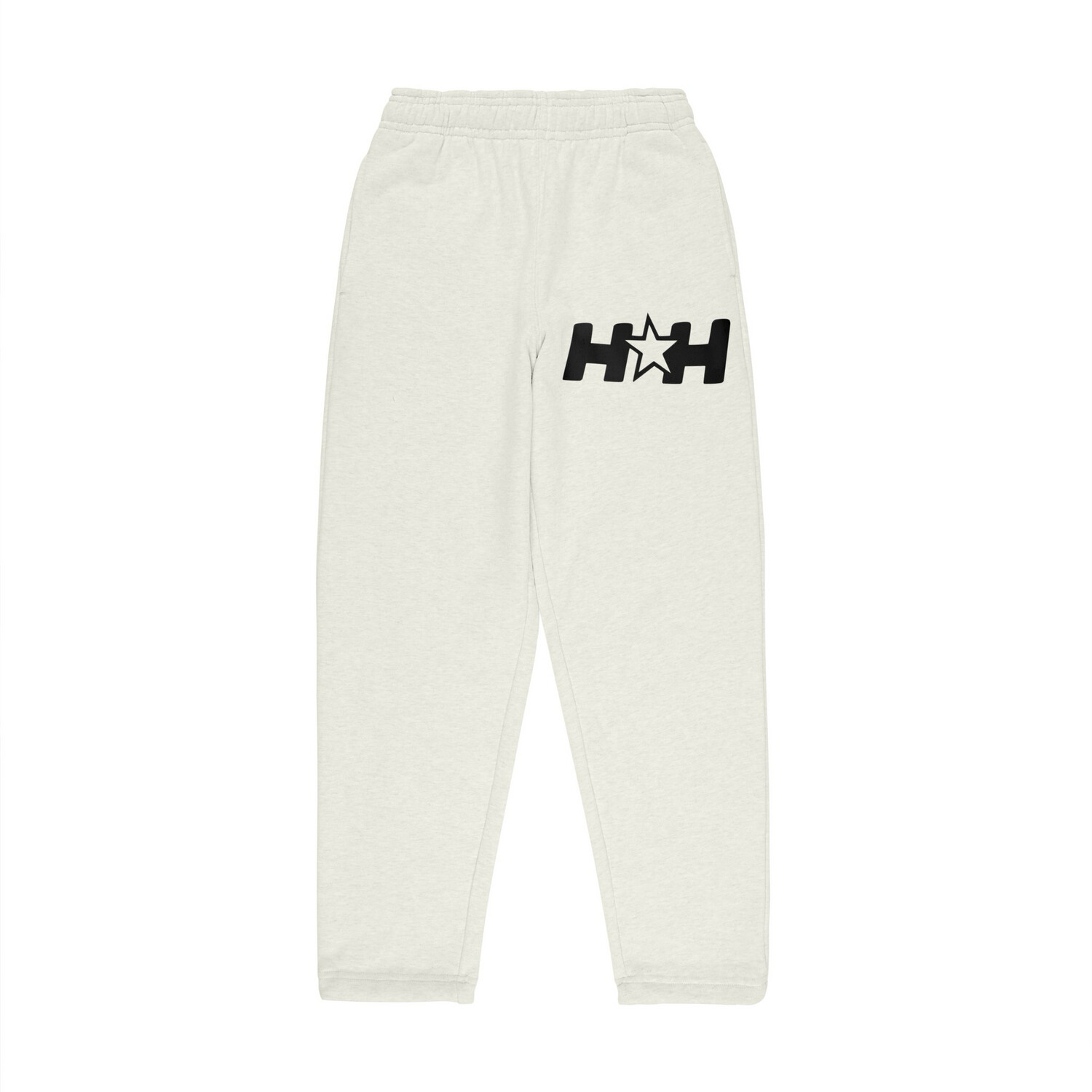 HH Star Embroidered Sweatpants (Off White)