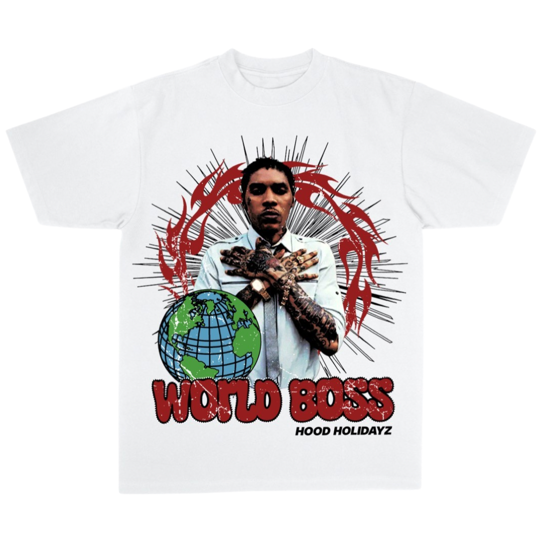 HH World Boss T-Shirt (White)