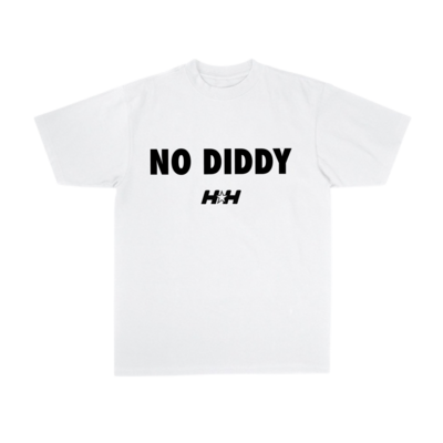 HH NO DIDDY T-SHIRT (White)