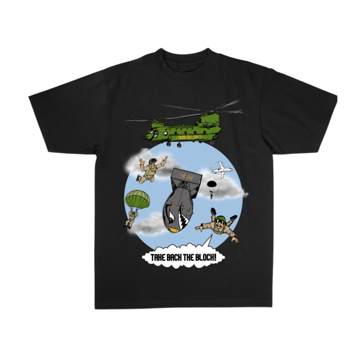 HH Army Soldiers TBTB T-SHIRT (Black)