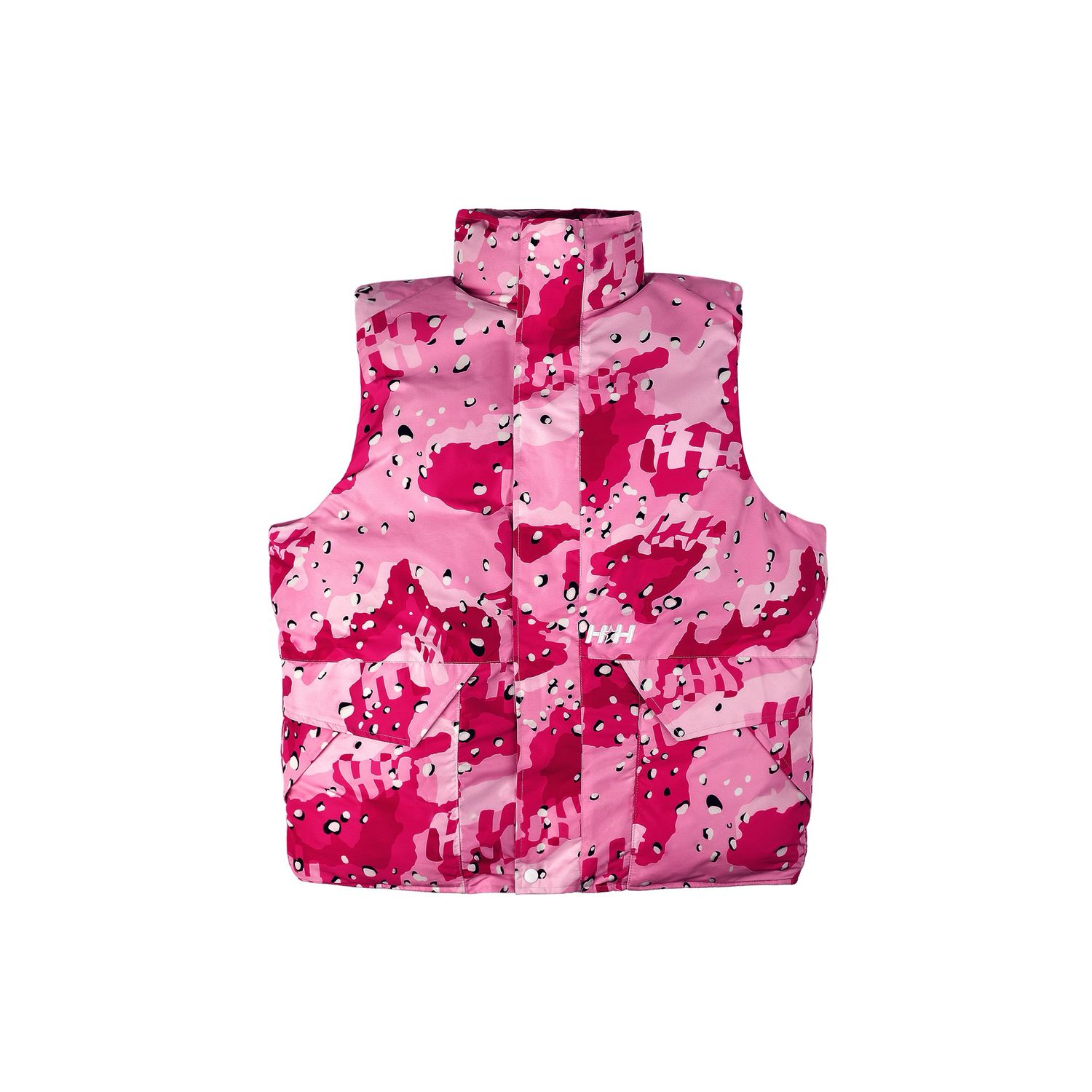 Desert Camo Biggie Vest (Pink/White)