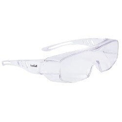 Bolle Overlight ii safety glasses -clear lens #1680501