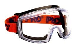 Paramount series foam bound clear safety goggles #3700