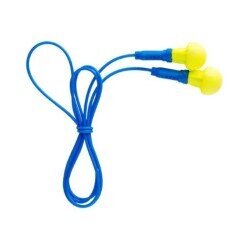 3M ear push-ins earplugs corded bx=200