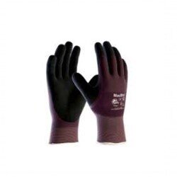 ATG Maxidry Nitrile 56-425,  3/4 coat glove; purple; sz 6 - 11